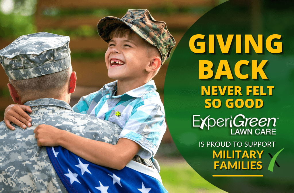 ExperiGreen Lawn Care Supports Military Families With Project EverGreen This Spring