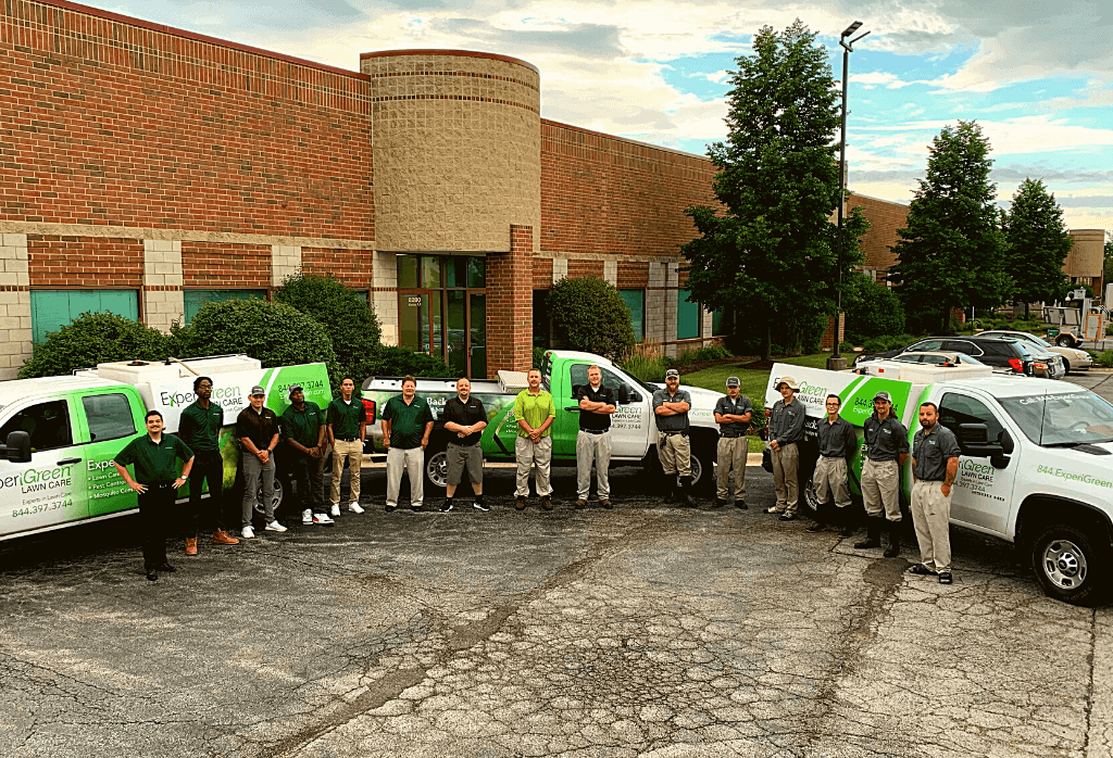 Experigreen lawn care team